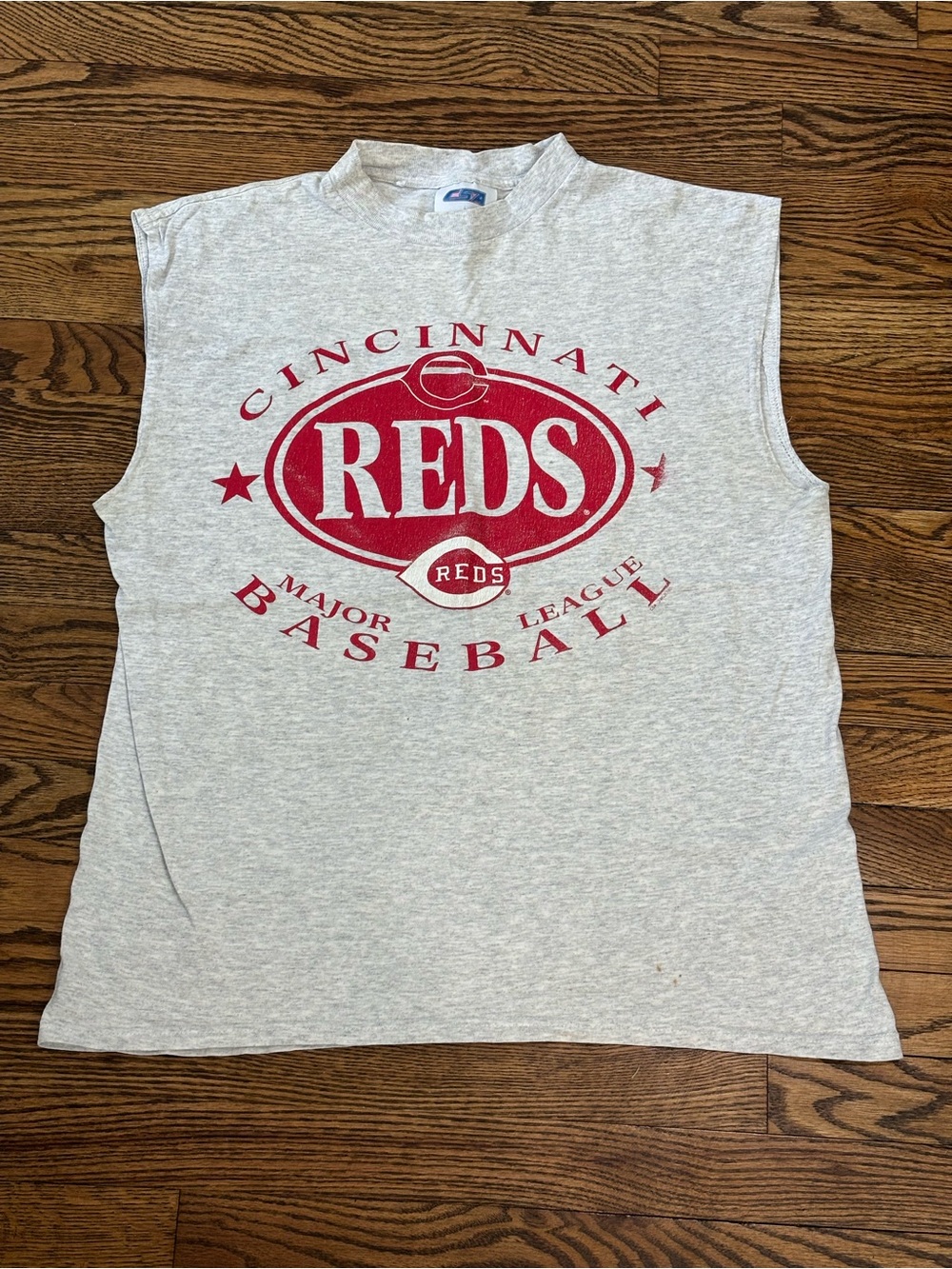 VTG 90s Era Cincinnati Reds Sleeveless Tee | Large